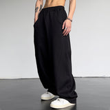 QDBAR Retro High Waist Wide Leg Sweatpants