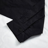 QDBAR Button-back Long-sleeved Shirt