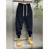 QDBAR Slim Fit Mid-waisted Casual Track Pants