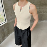 QDBAR Knitted Slim Fit Vest