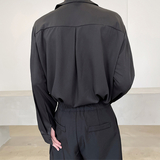 QDBAR Drape Long-sleeved Shirt