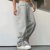 QDBAR Straight Fitted Zip-Up Pants