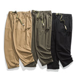 QDBAR Japanese Retro Casual Trousers