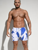 QDBAR 2024 Color Block Sport Swim Shorts B2102