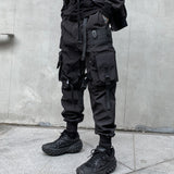 QDBAR Techwear Multi-pocket Cargo Tooling Trousers