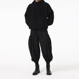 QDBAR Pocket Casual Harem Pants