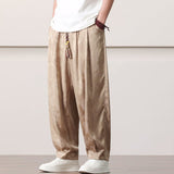 QDBAR Loose Bloomers Straight Casual Trousers