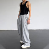 QDBAR Retro High Waist Wide Leg Sweatpants