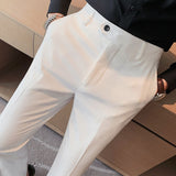 QDBAR Casual Naples Slim Fit Trousers