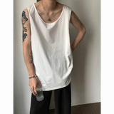 QDBAR Summer Cotton Tank Top Sleeveless T-Shirt