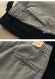 QDBAR Summer Loose Five-point Pants American Style Retro Khaki Workwear Mid-length Pants Casual Drawstring Ami Khaji Casual Shorts For Men